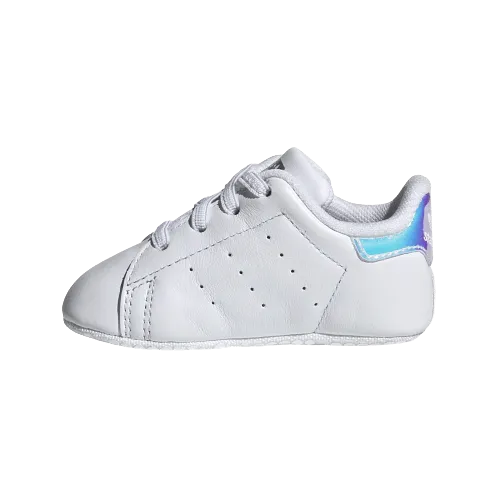 Adidas Stan Smith Crib Crib-Girls Originals Shoes White/Silver Cg6543