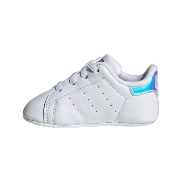 Adidas Stan Smith Crib Crib-Girls Originals Shoes White/Silver Cg6543