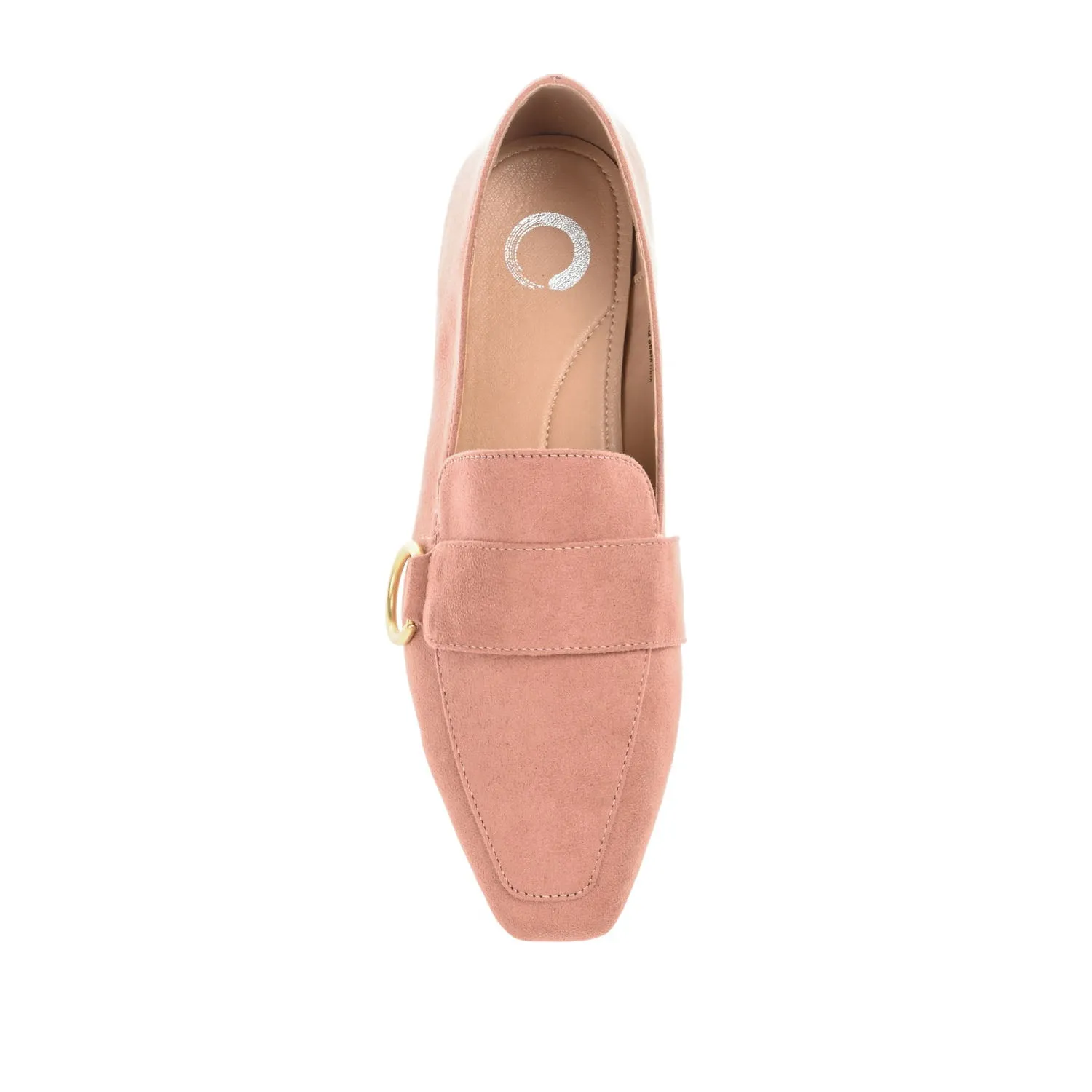 BENNTLY SQUARE TOE LOAFER IN FAUX SUEDE