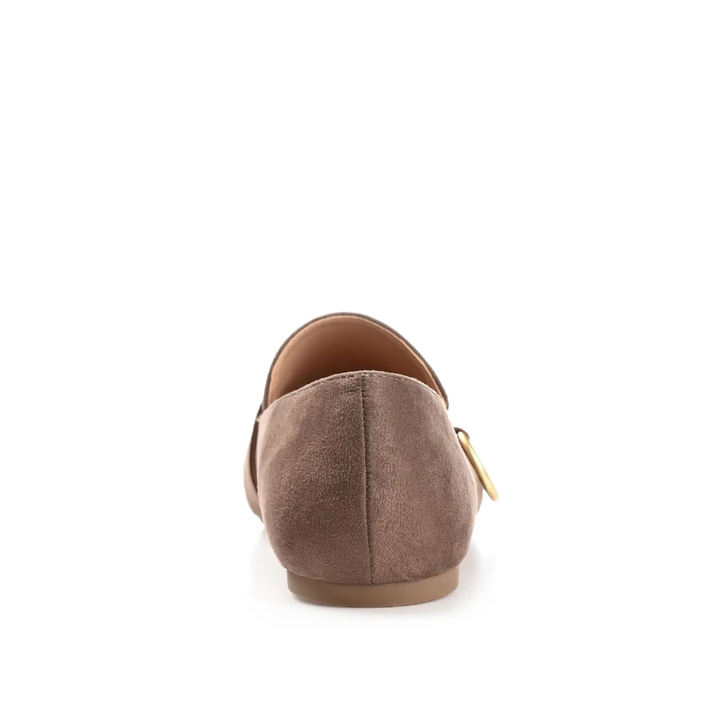 BENNTLY SQUARE TOE LOAFER IN FAUX SUEDE