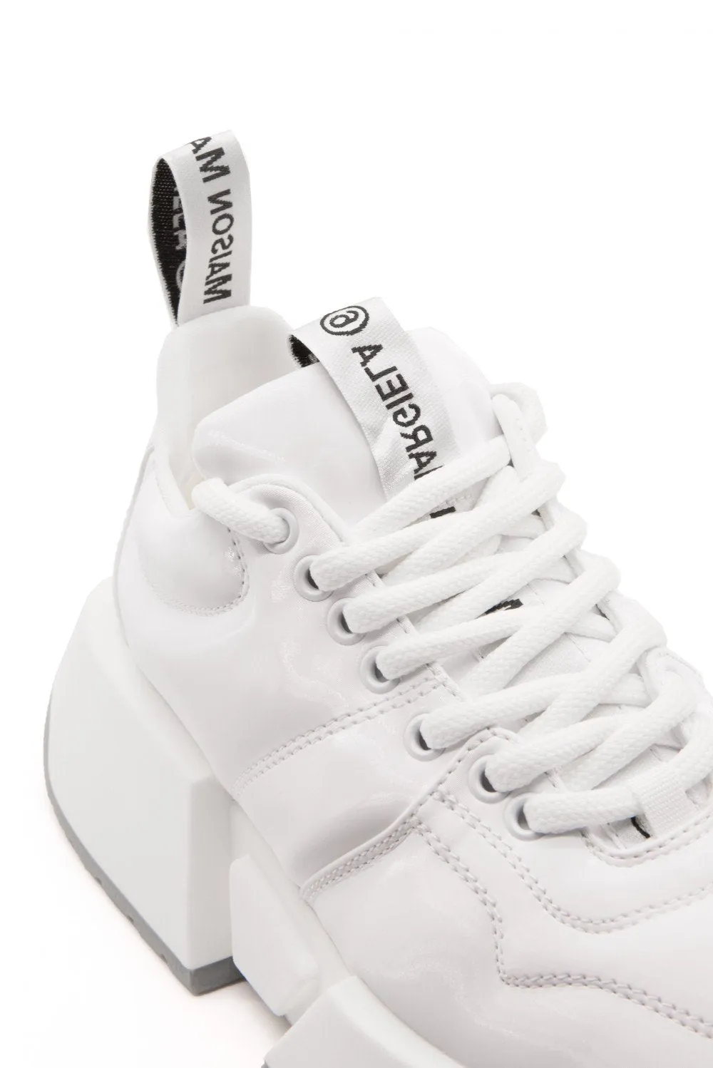 Bright White Leather Sneaker