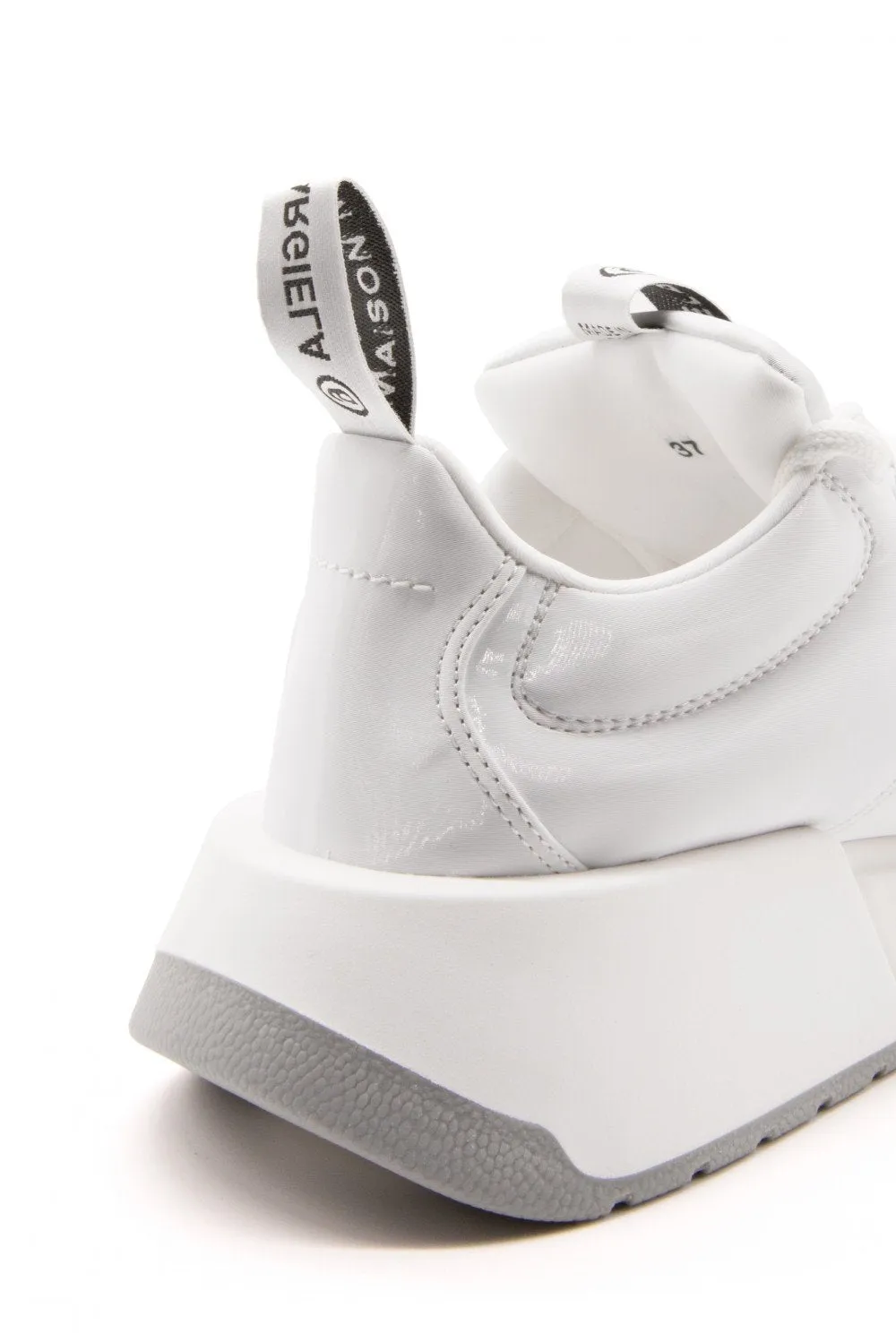 Bright White Leather Sneaker