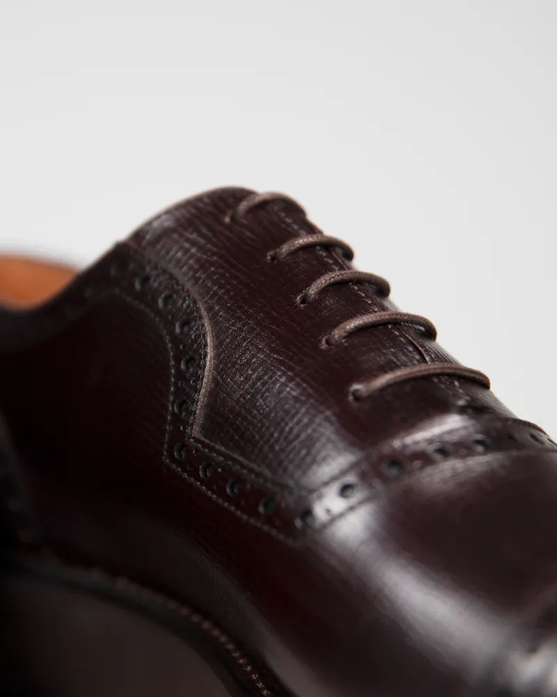 Brown Brogue Lightweight Dress Shoe