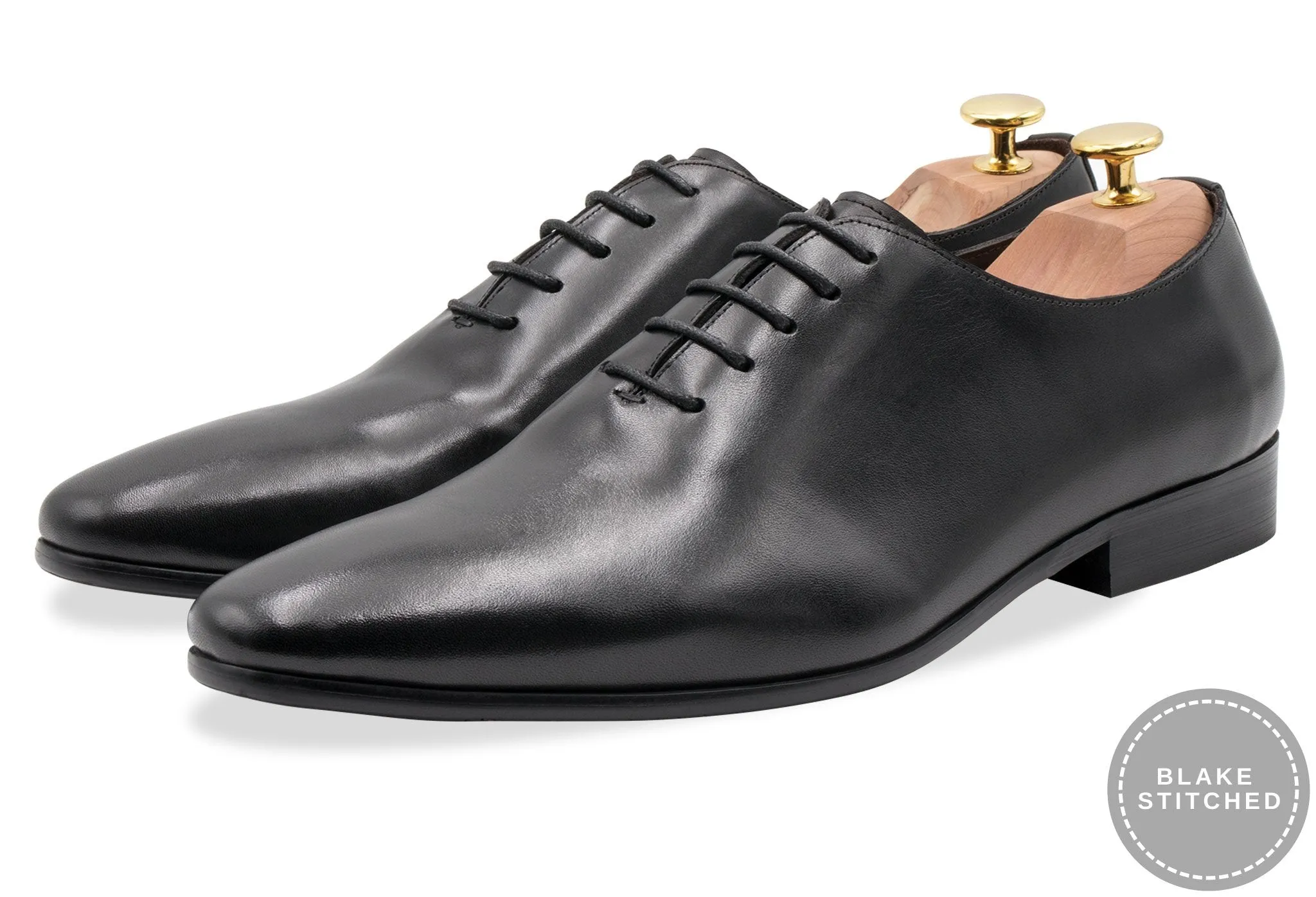 Carlota Blake Stitch Black Oxford