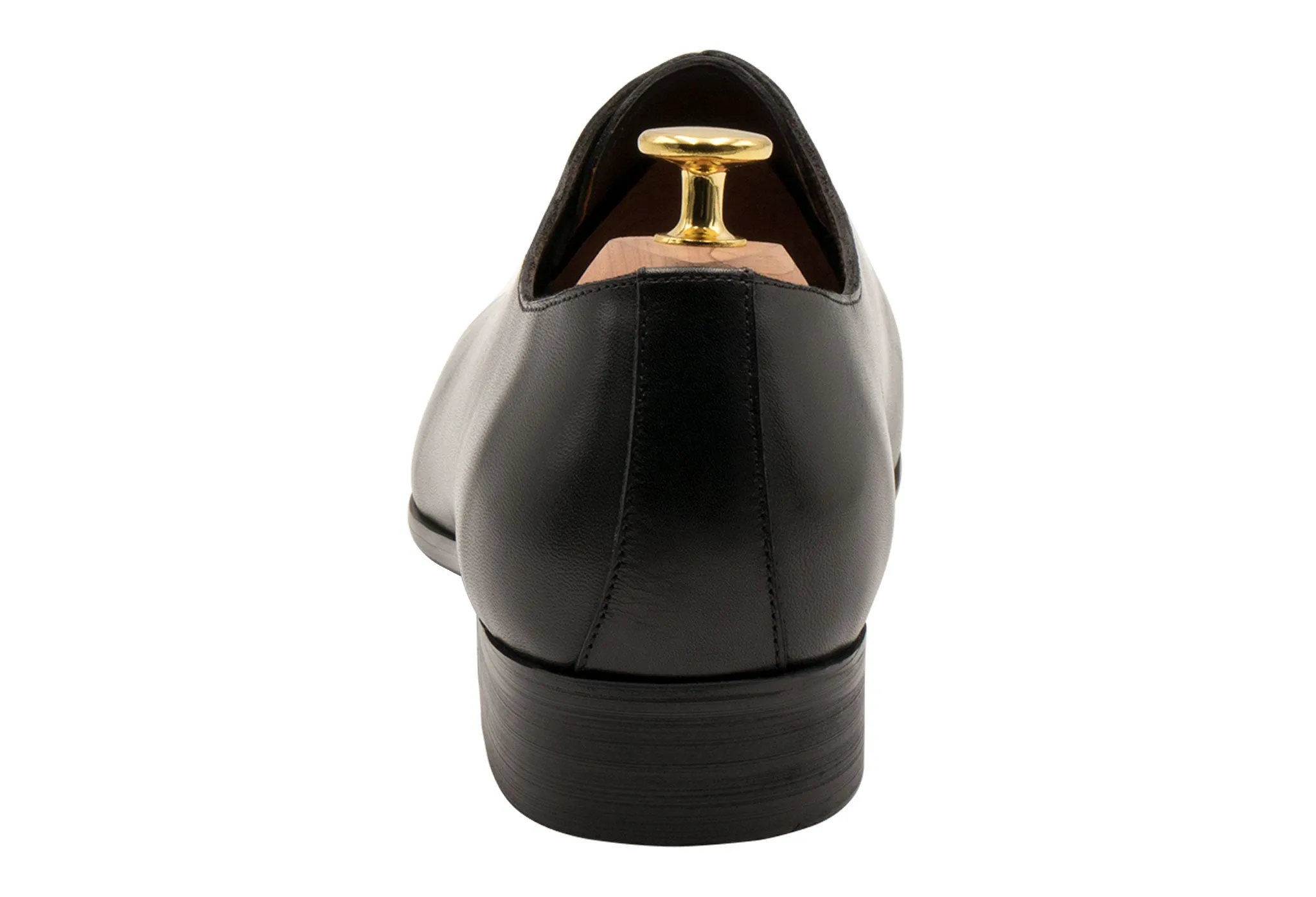 Carlota Wholecut Black Oxford