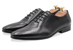 Carlota Wholecut Black Oxford