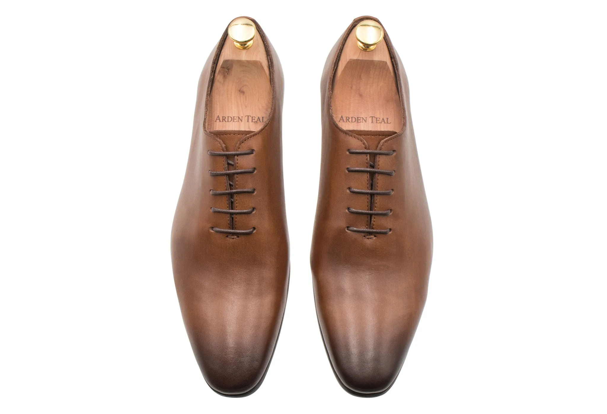 Carlota Wholecut Chestnut Oxford