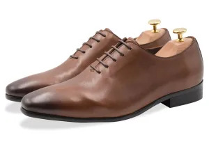 Carlota Wholecut Chestnut Oxford