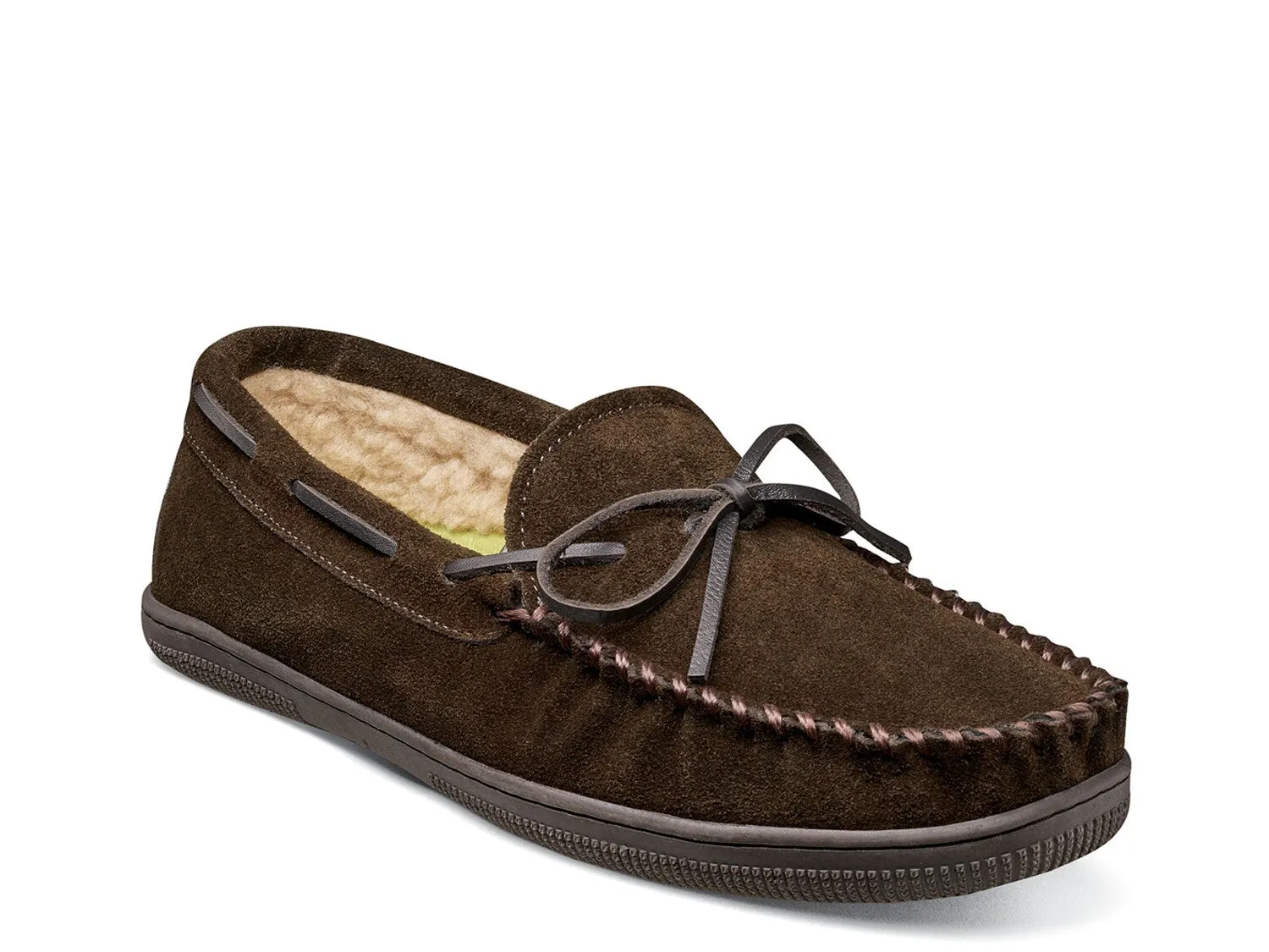 Cozzi Florsheim moccasins, dark brown