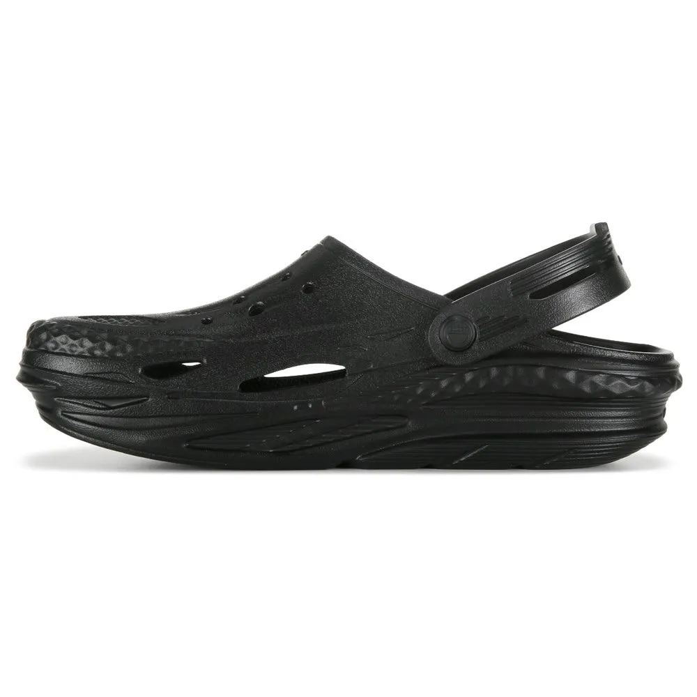 Crocs slip-ons, black