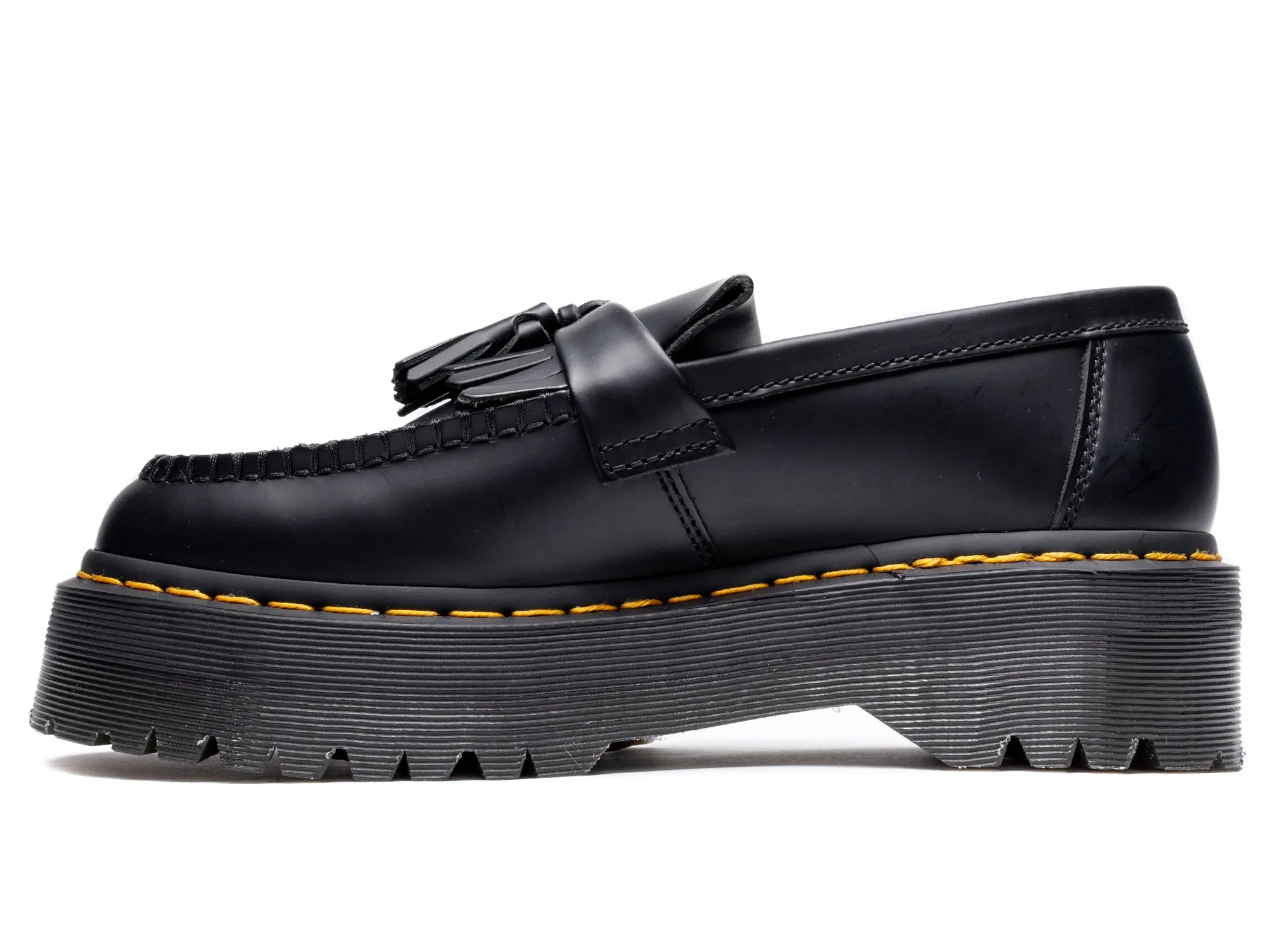 Dr. Martens Adrian Quad Black Smooth