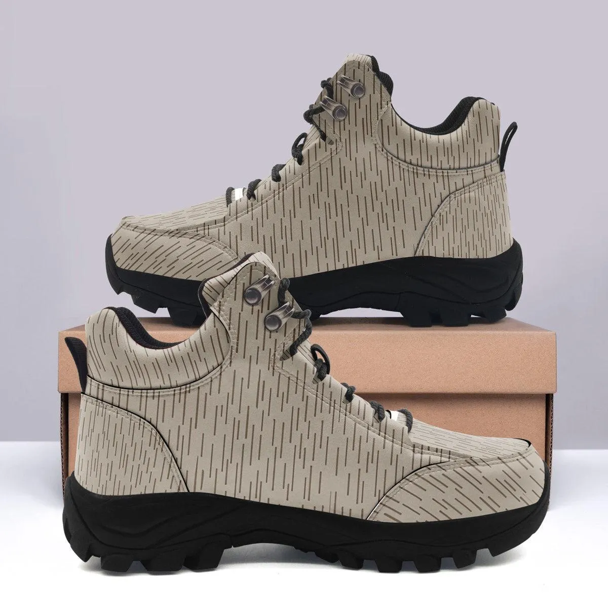 East German Strichtarn Rain Camo Hiking Shoes