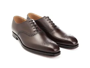 Edgware Dark Brown Burnished Calf