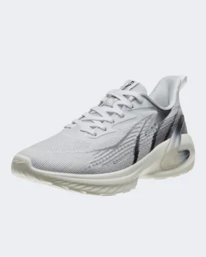 Erke Cushioning Men Running Shoes White/Black 11122203275-003