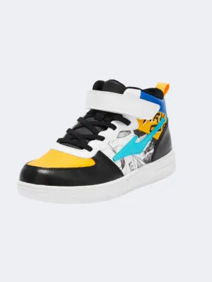 Erke Skateboard Gs-Boys Lifestyle Shoes Black/Yellow