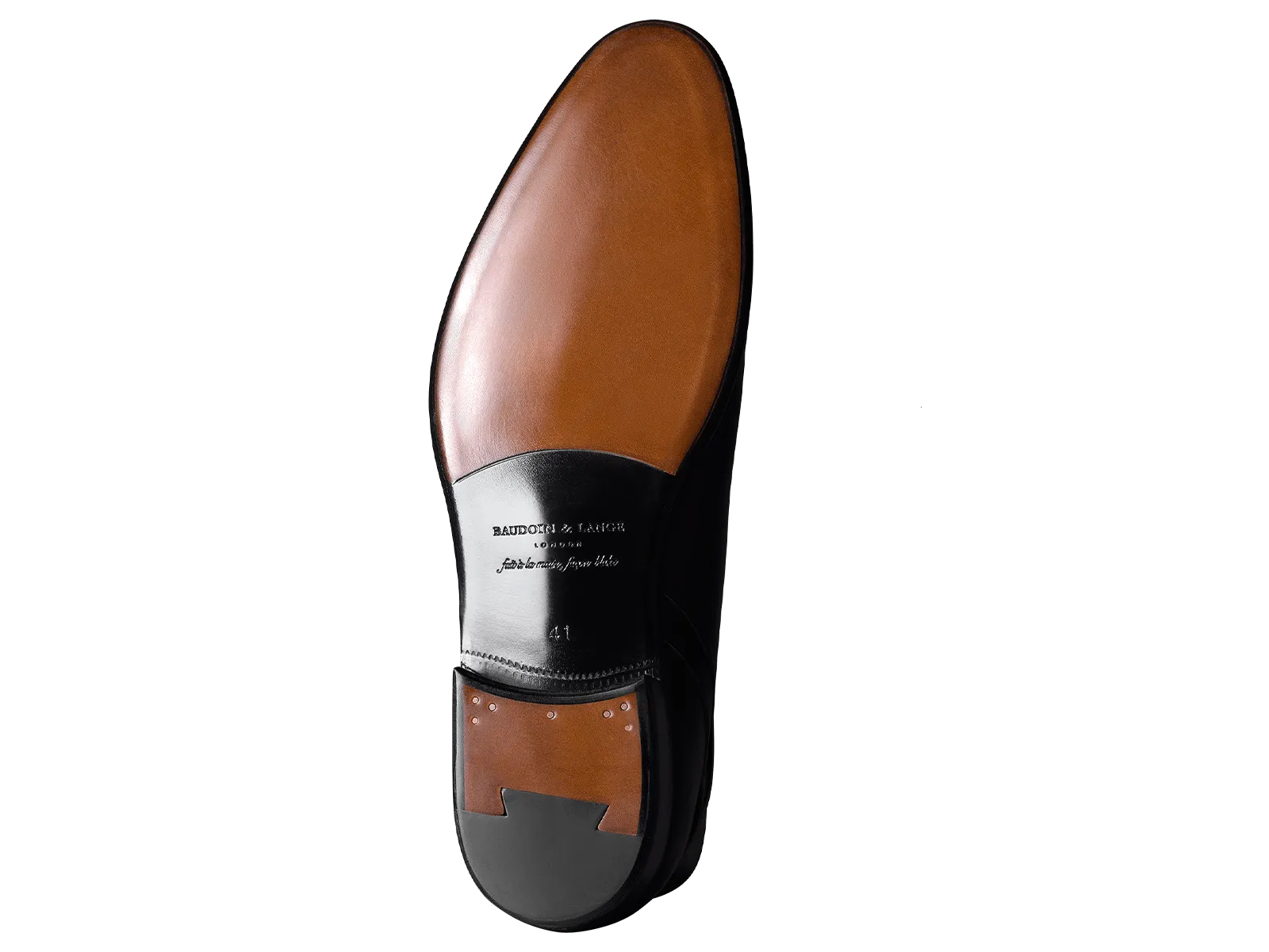 Grand Fleurus Penny Loafers in Black Noble Calf