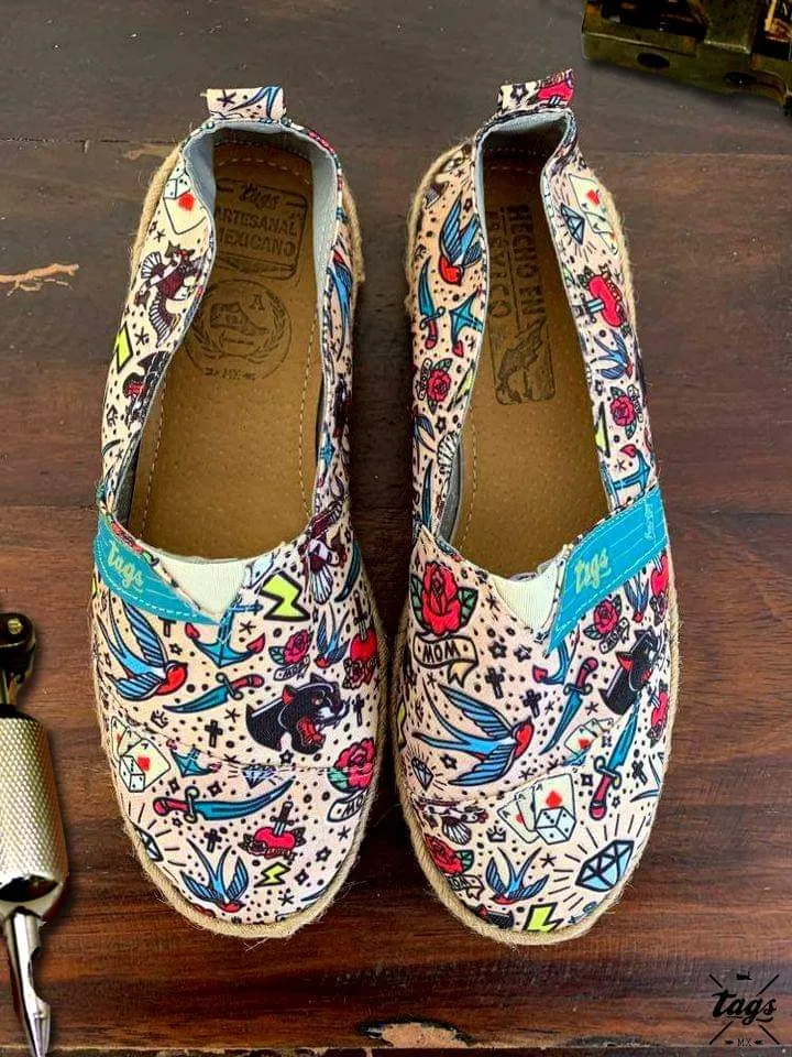 Kinder Espadrilles TATUAJE CLASICO