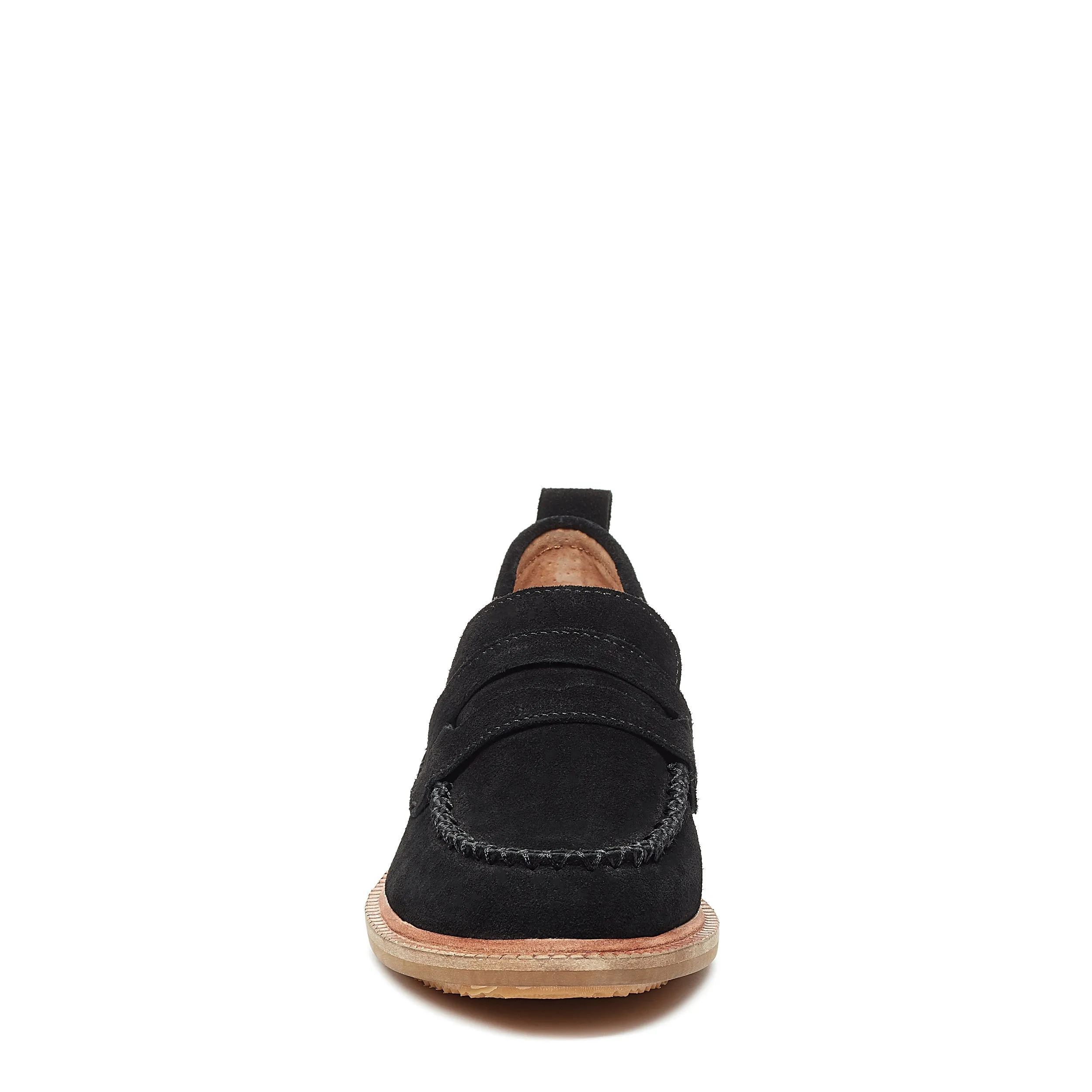 Lens Black Wide Width Loafers