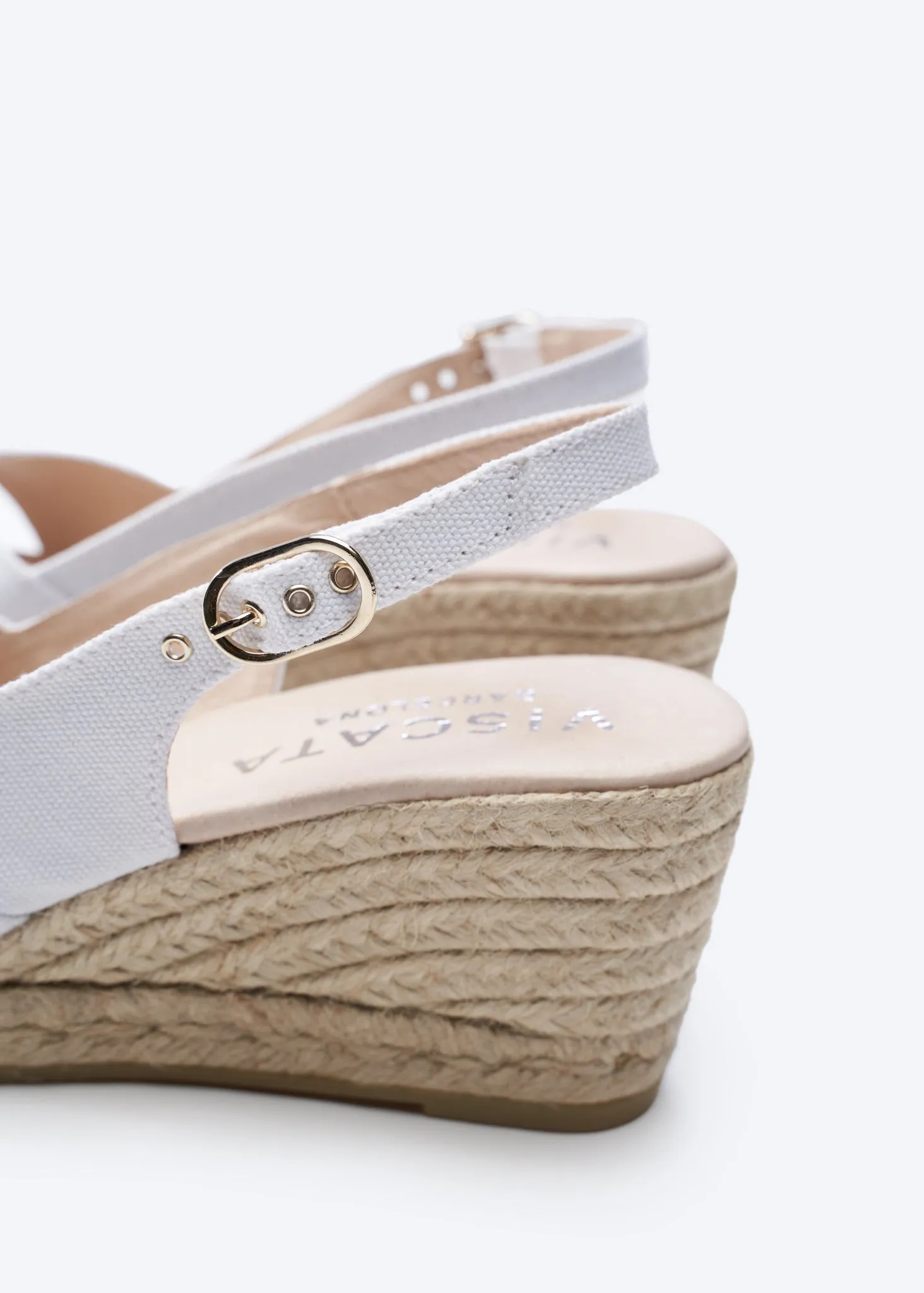 Llansa Limited Edition Canvas Espadrille Sandal Wedges