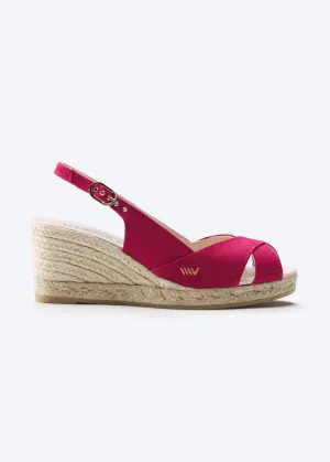 Llansa Limited Edition Canvas Espadrille Sandal Wedges