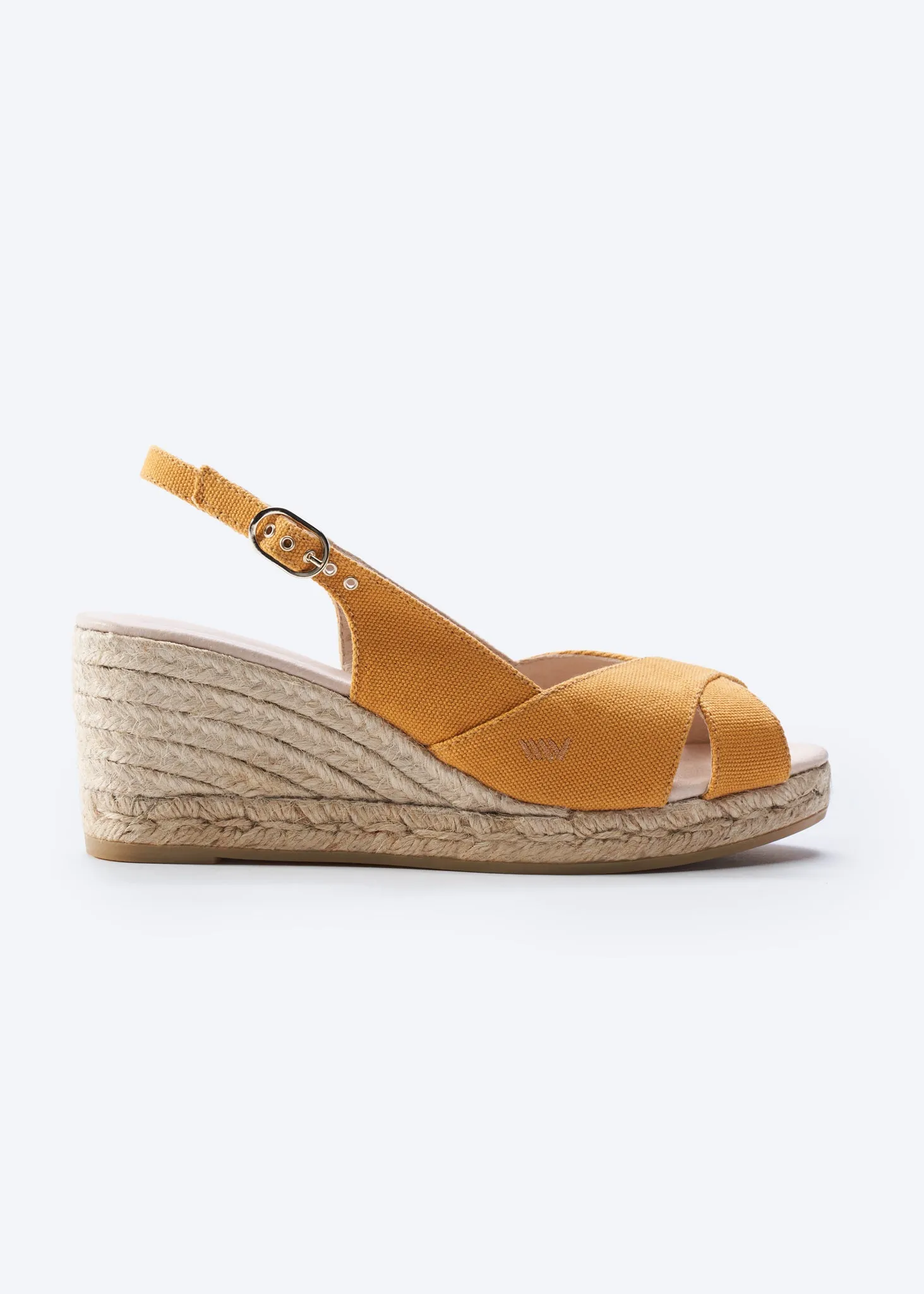 Llansa Limited Edition Canvas Espadrille Sandal Wedges