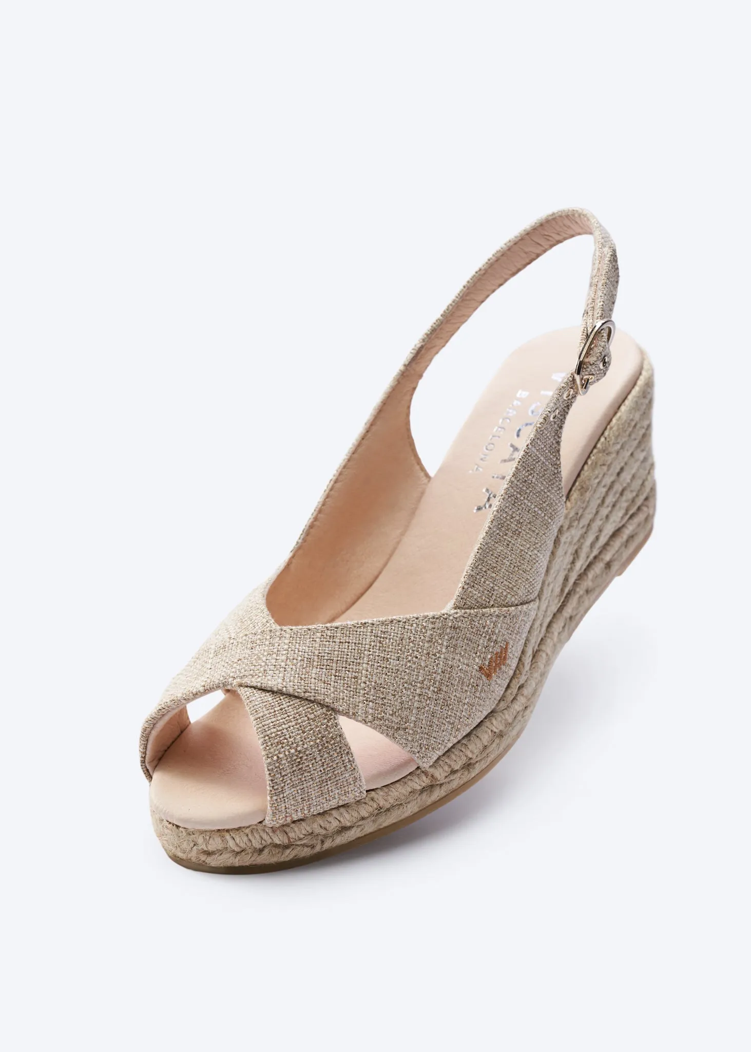 Llansa Limited Edition Canvas Espadrille Sandal Wedges