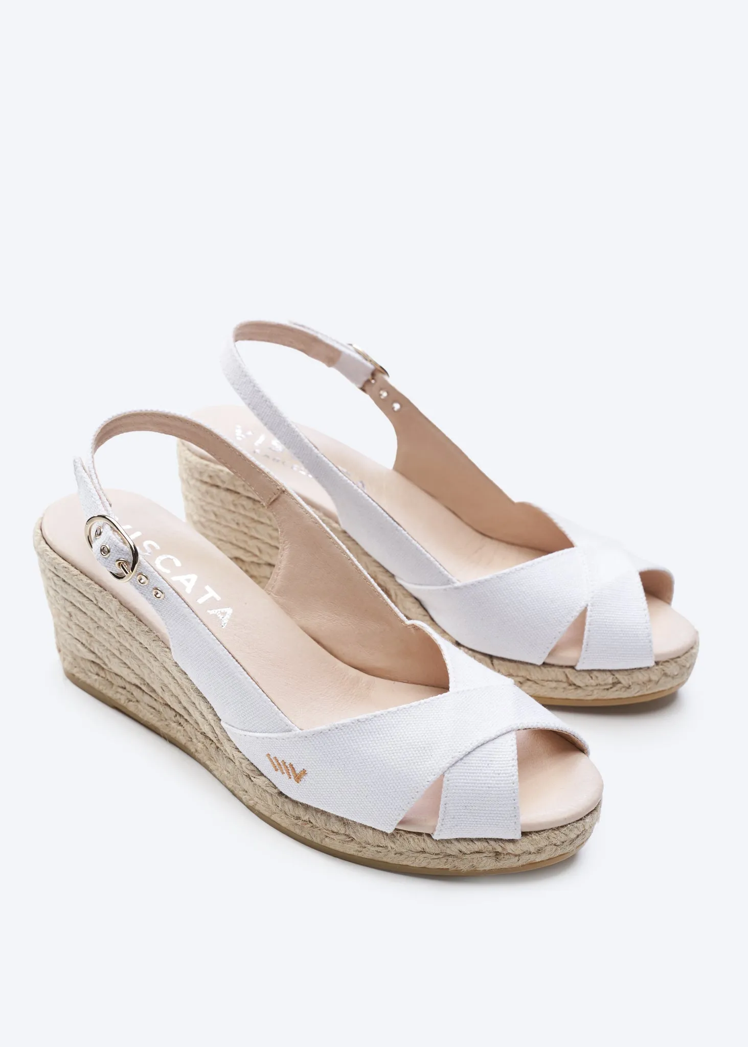 Llansa Limited Edition Canvas Espadrille Sandal Wedges