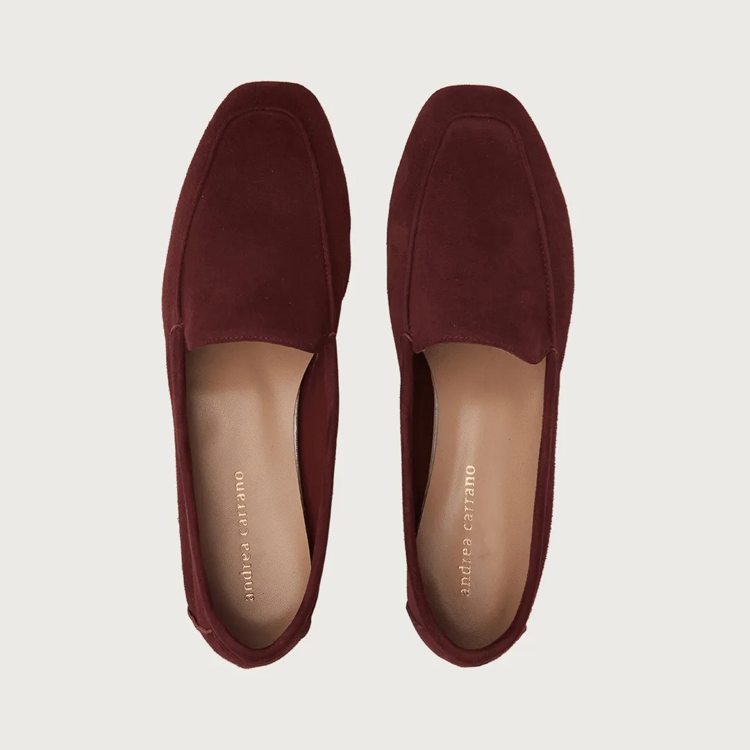 MARE BORDEAUX SUEDE