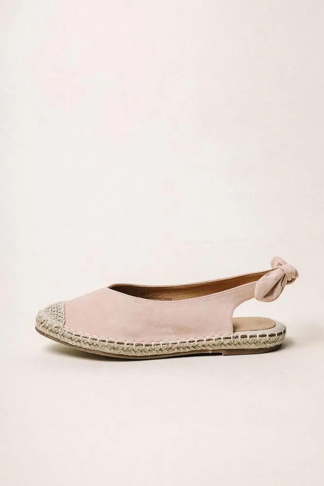 Melody Espadrilles in Blush - FINAL SALE