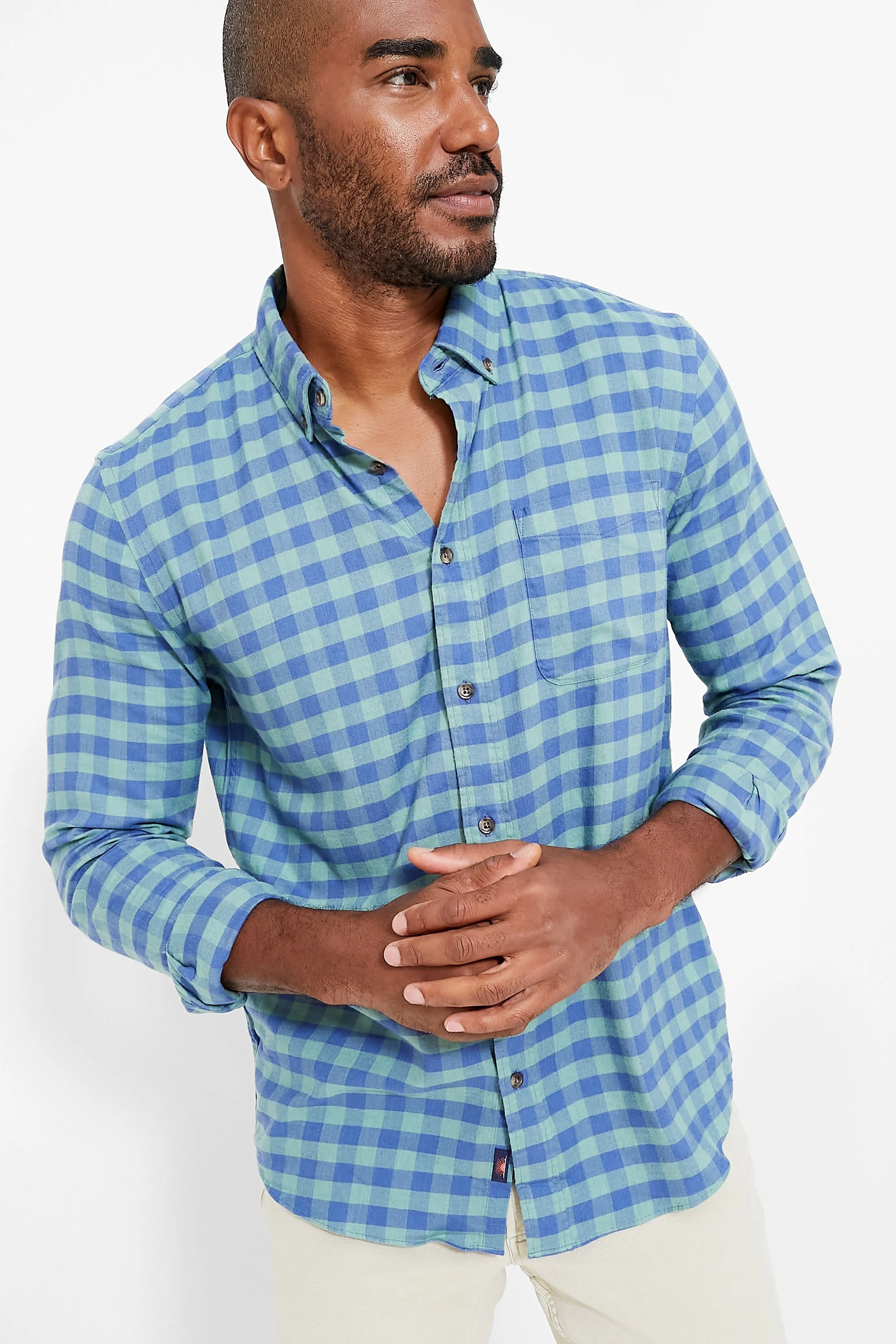 Moss Cove Gingham All Time Shirt