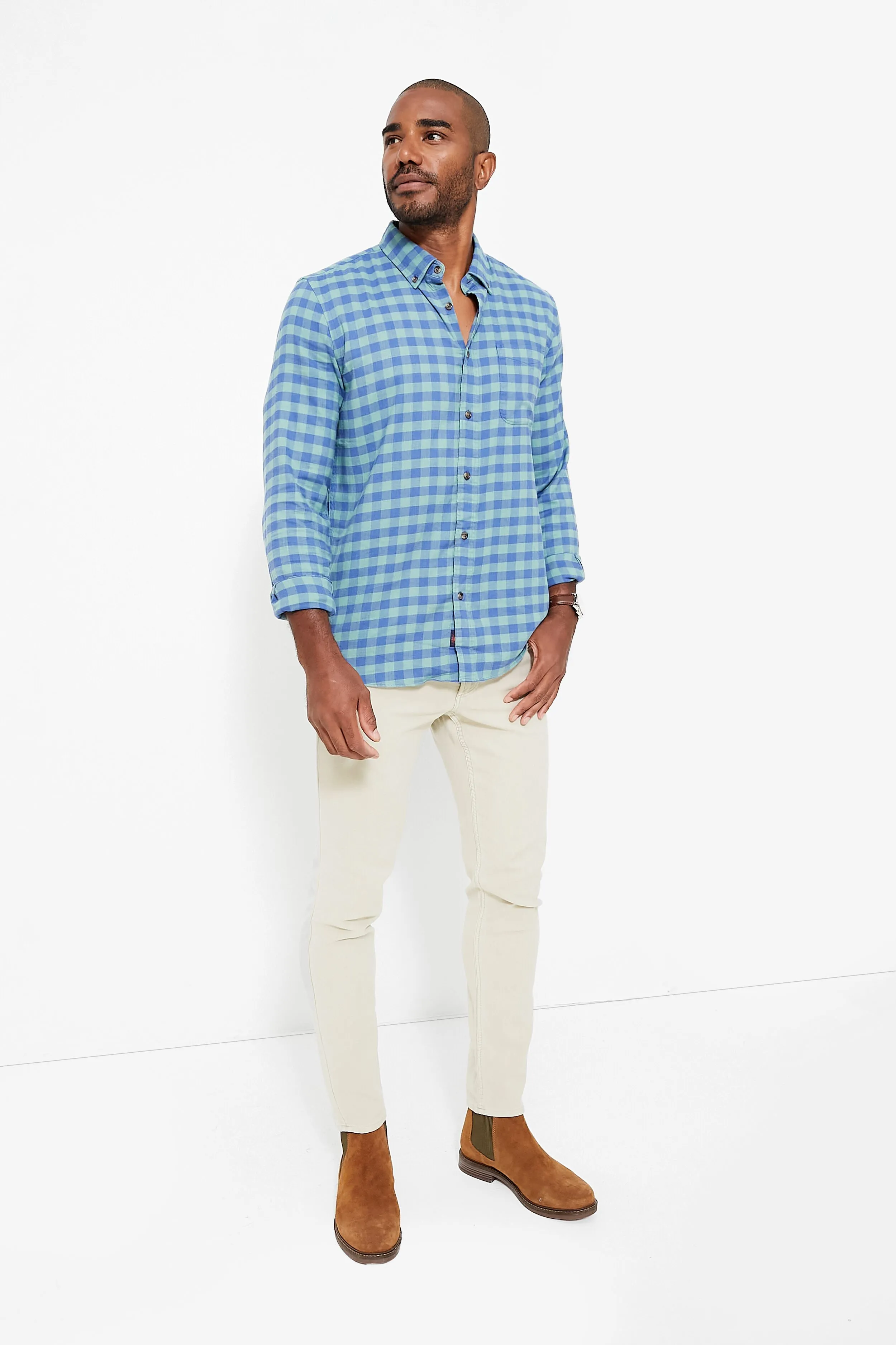 Moss Cove Gingham All Time Shirt