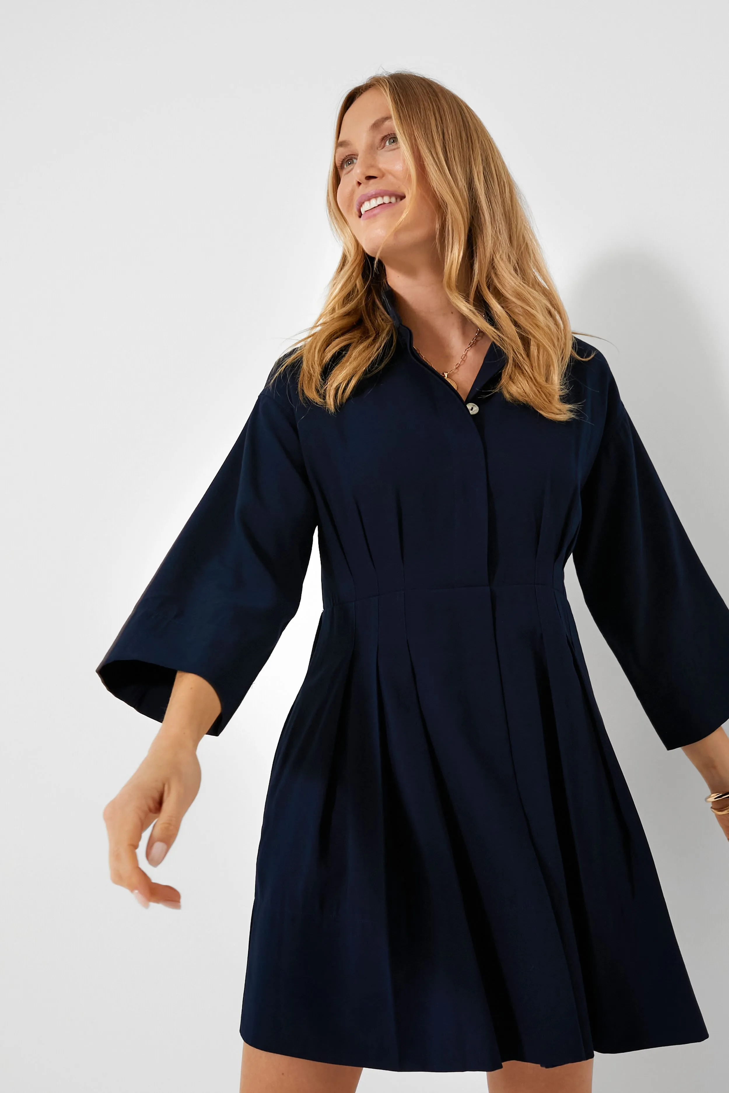 Navy Darien Dress