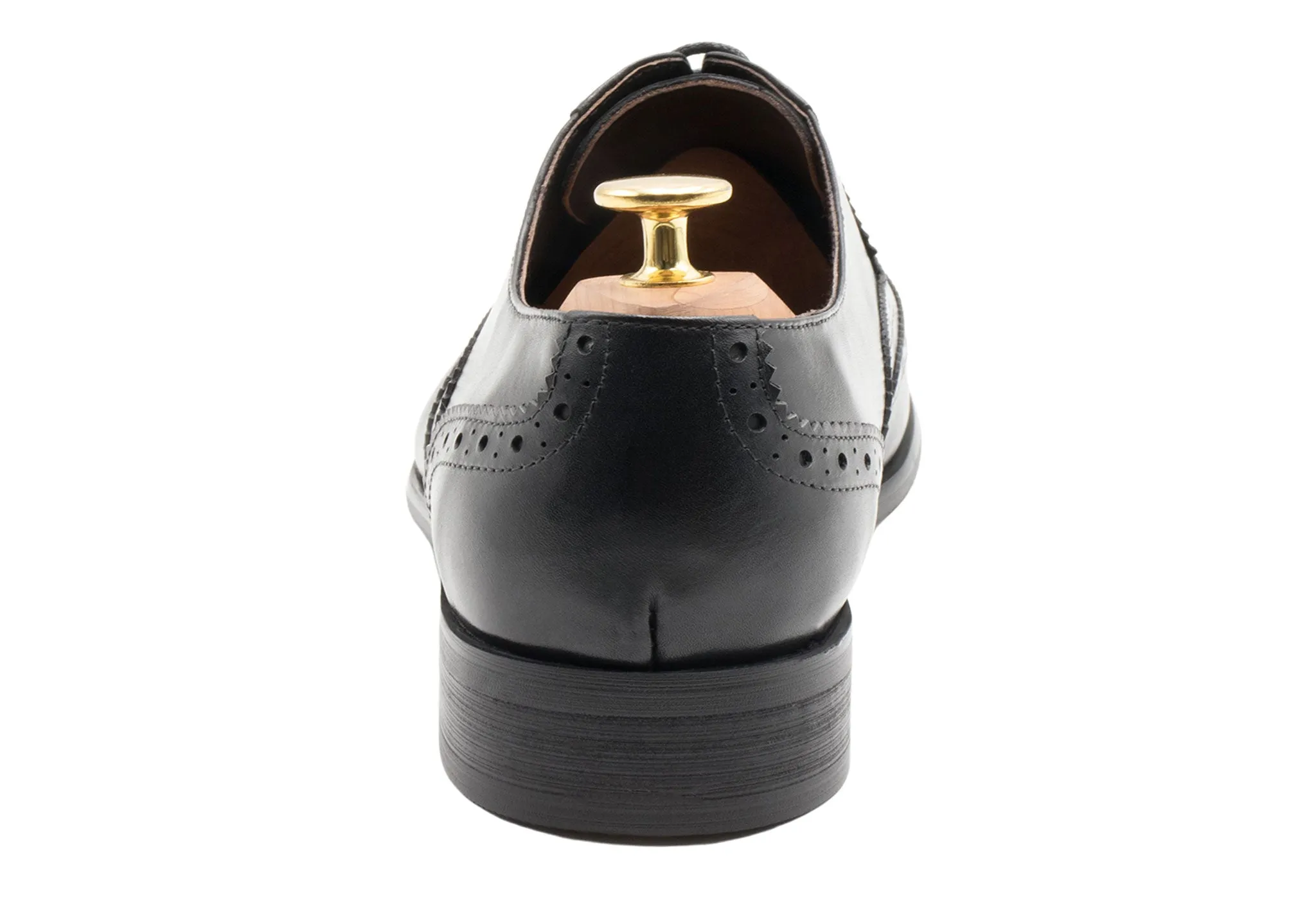 Salvador Wingtip Black Oxford