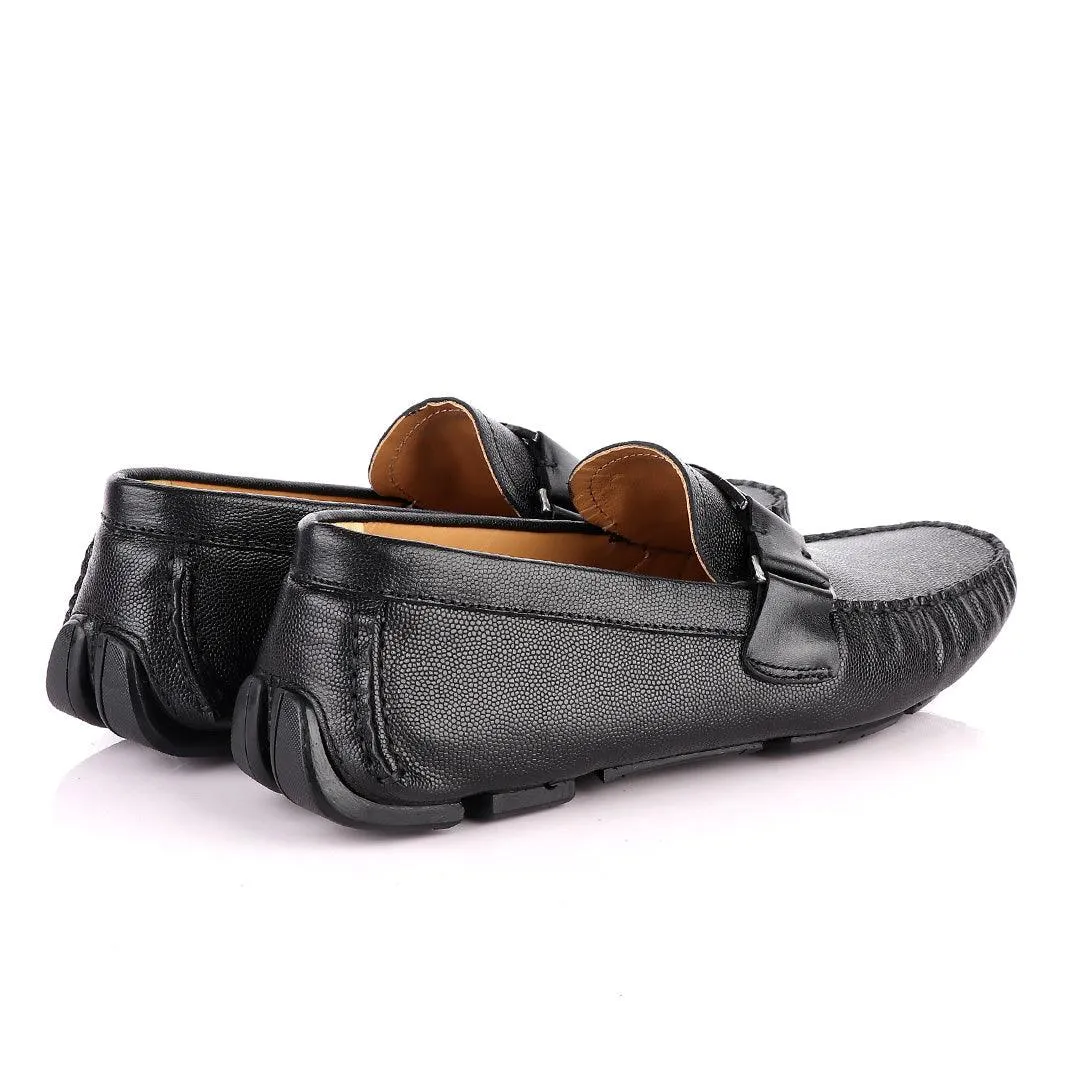 Salvatore Ferragamo Men's Black Driver