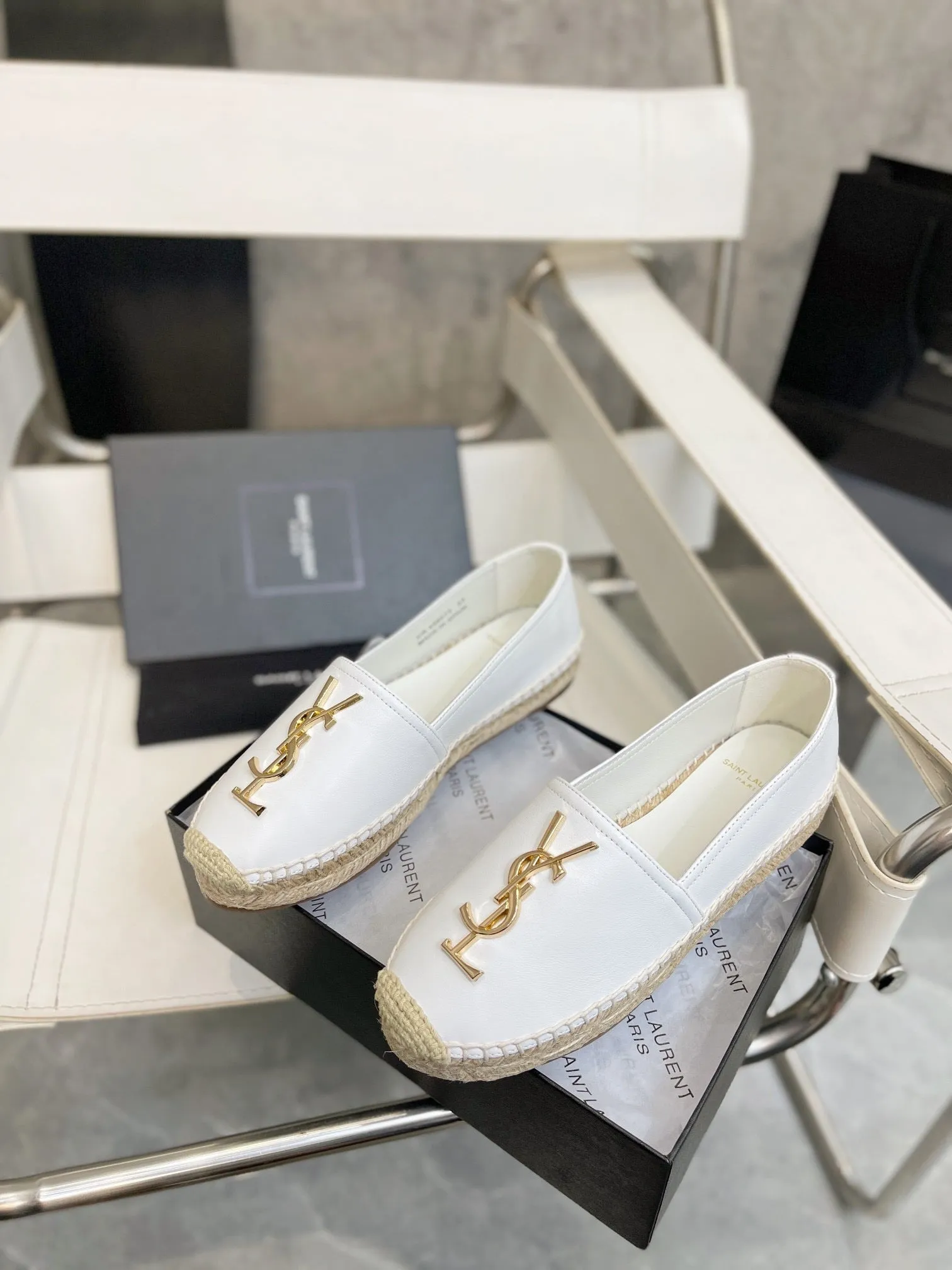 SE1121 Cassandre Espadrilles in Lambskin / Size4-11