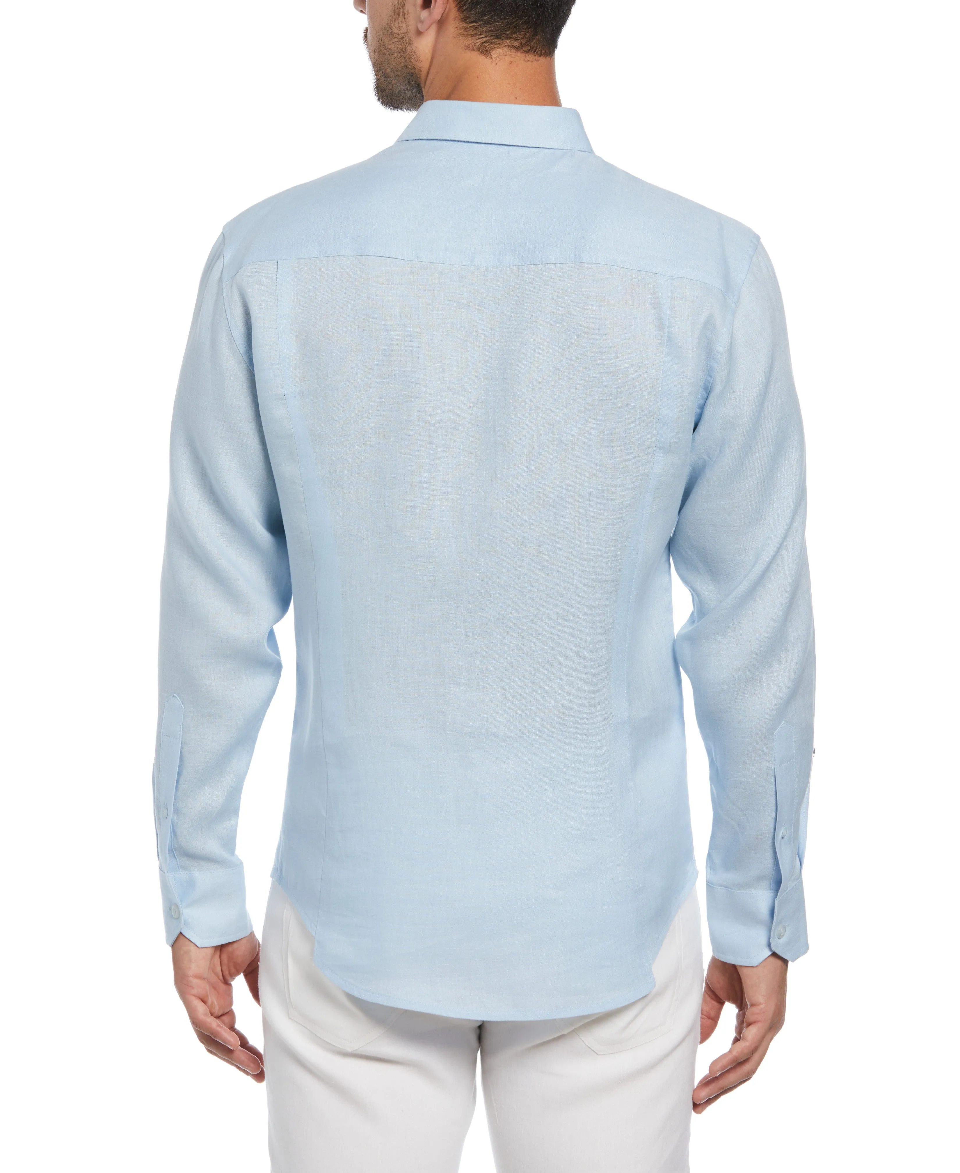 Solid Linen Sport Shirt