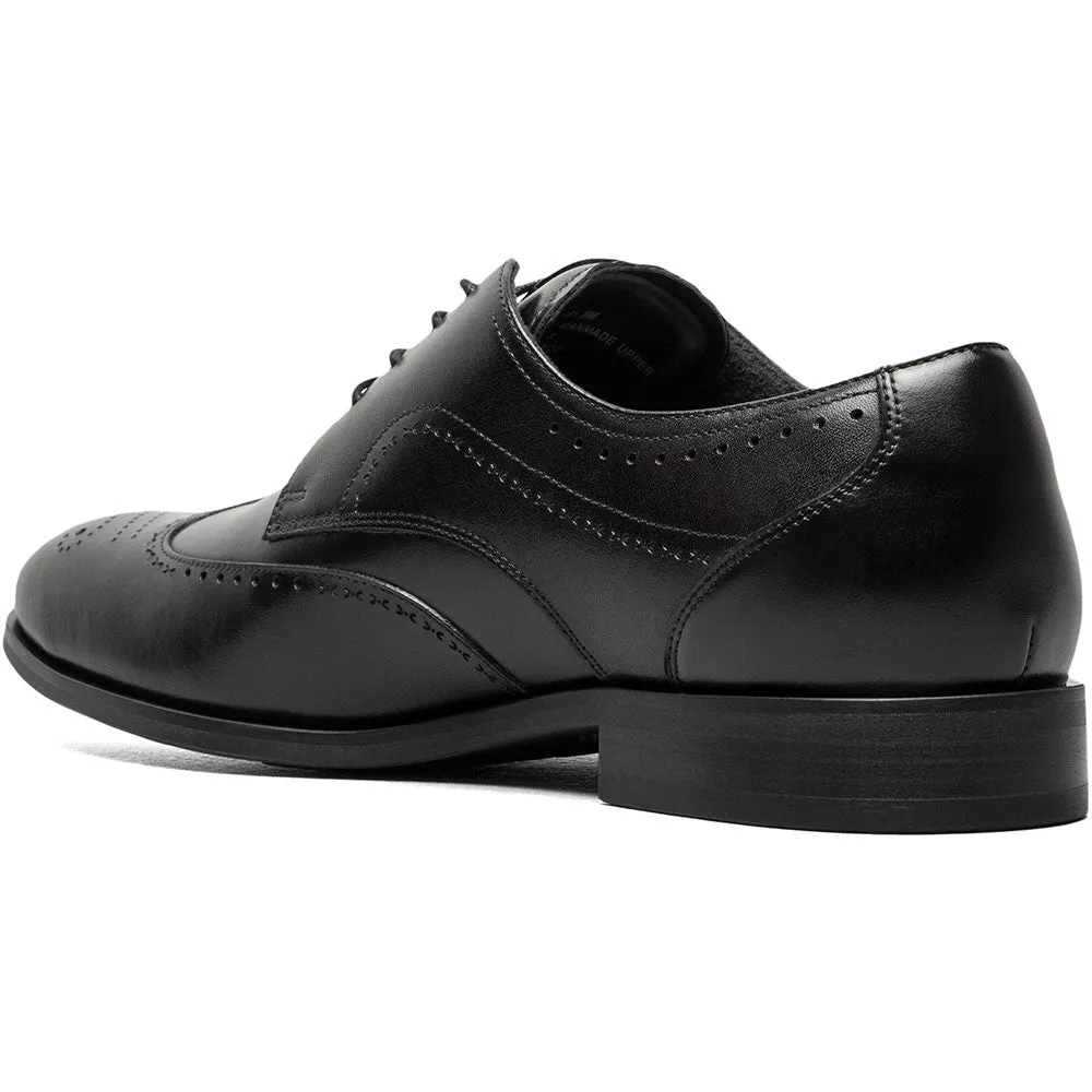 Stacy Adams Black BRAYDEN Wingtip Oxford Shoes