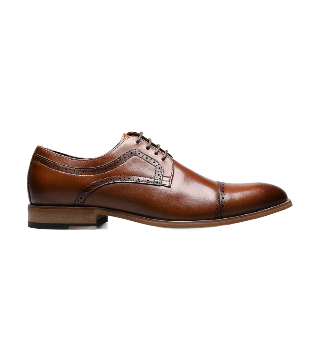 Stacy Adams Men's Dickinson Oxfords - Cognac