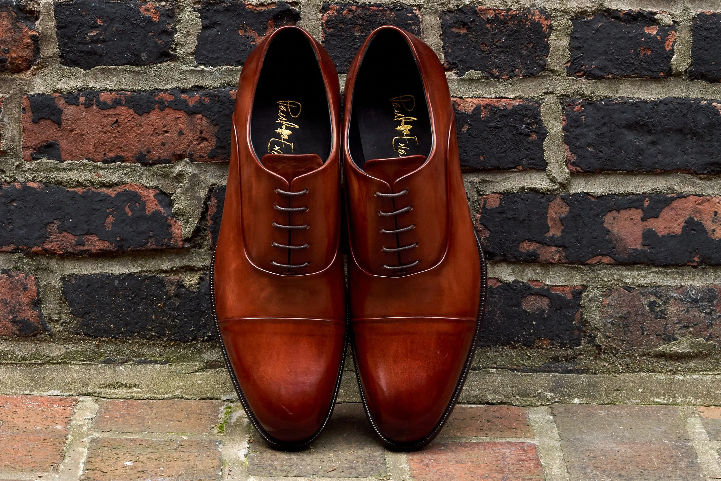 The Cagney Cap-Toe Oxford - Havana Brown