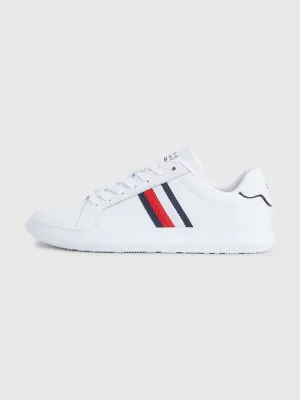 Tommy Hilfiger Signature Corporate Leather Cupsole Trainer