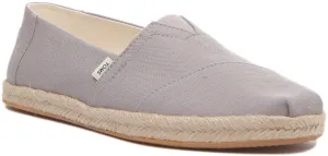 Toms Alpargata Rope In Grey For Men