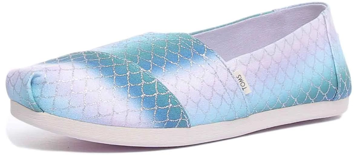 Toms Multi Iridescnt In Multi Colo