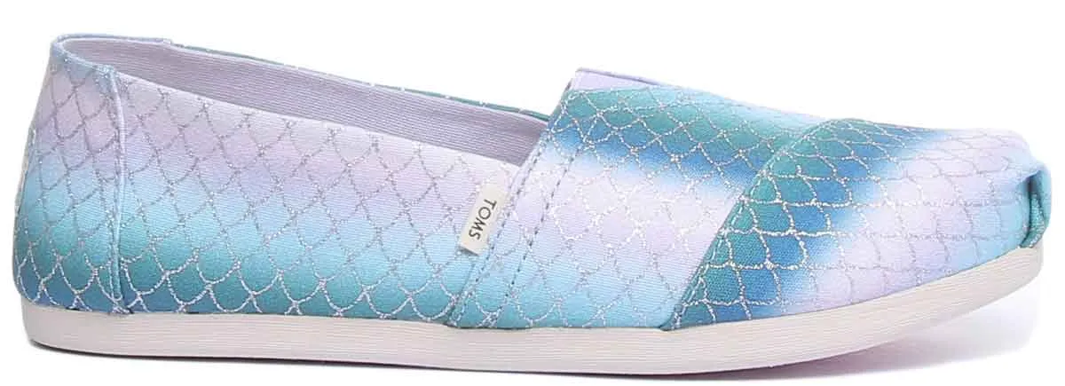 Toms Multi Iridescnt In Multi Colo