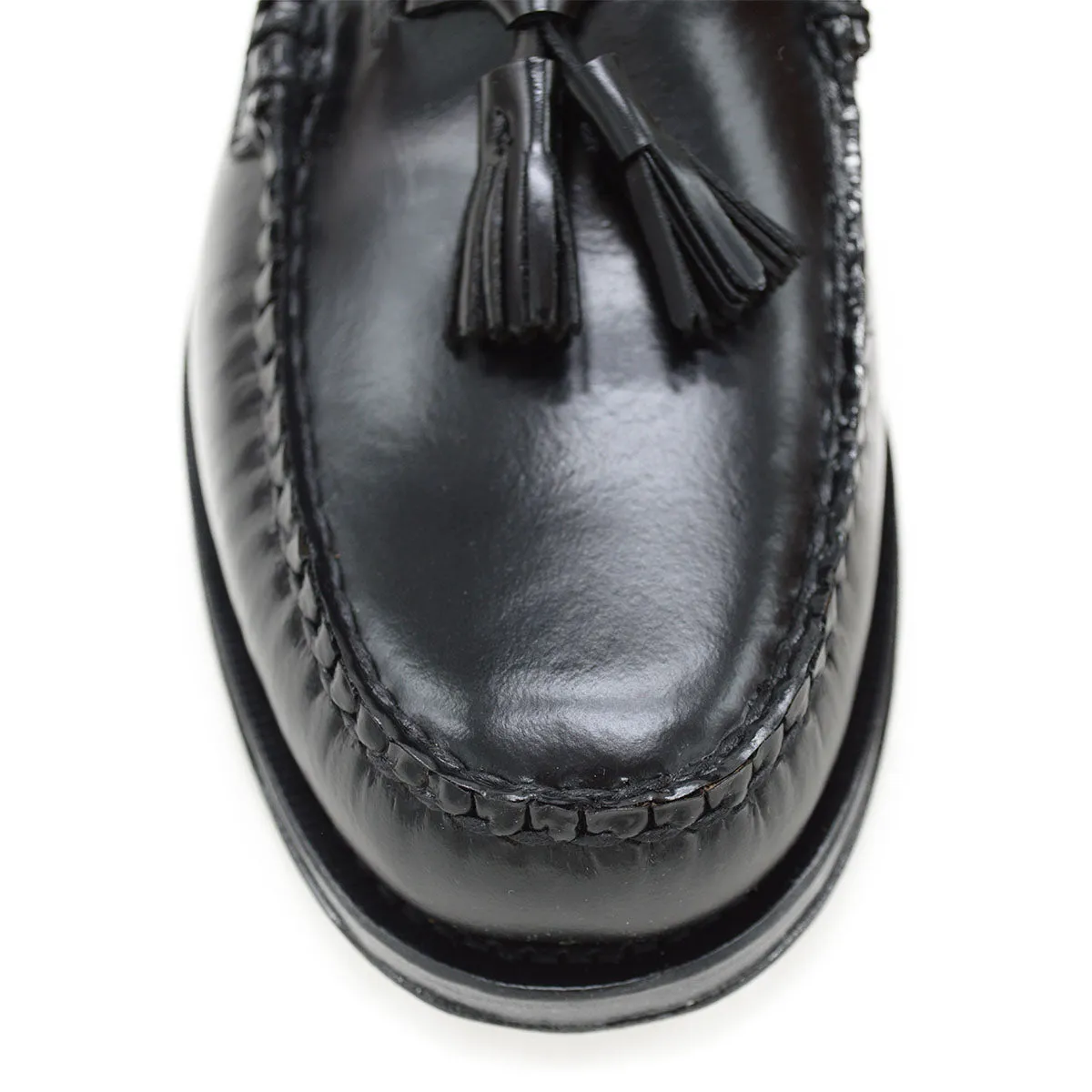 Weejuns Larkin Tassel Loafers Black Leather