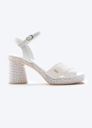 Xelida Limited Edition Suede Espadrille Sandal Heels